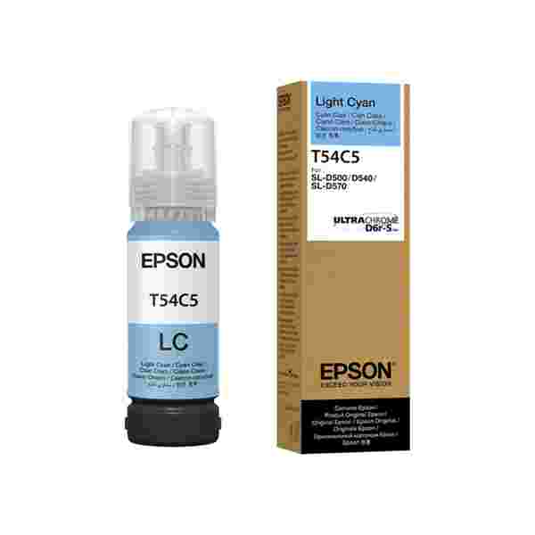 Botella de Tinta Epson T54C5 Light Cyan - Imagen 1