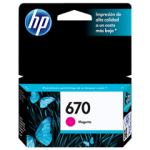 Cartucho HP 670 Magenta (CZ115AL)