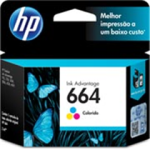Cartucho HP 664 Tricolor (F6V28AL)