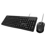 Combo Teclado y Mouse USB Multimedia - Español - Negro
