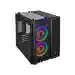 Gabinete Corsair Cristal 280X RGB Micro ATX - Negro